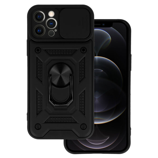 Slide Camera Armor Case do Iphone 12 Pro Max Czarny