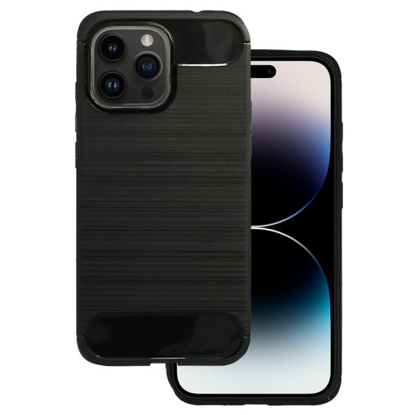 Back Case CARBON do IPHONE 14 PRO Czarny