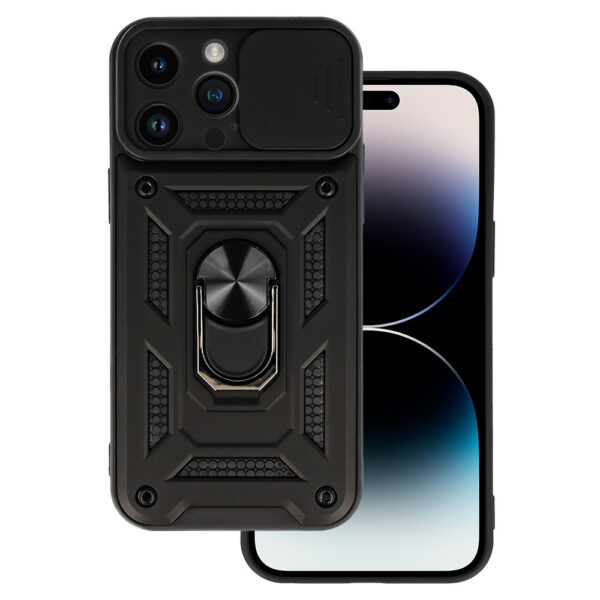 Slide Camera Armor Case do Iphone 14 Pro Czarny