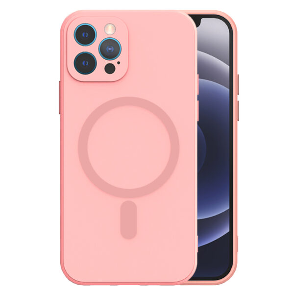 TEL PROTECT MagSilicone Case do Iphone 14 Pro Jasnoróżowy