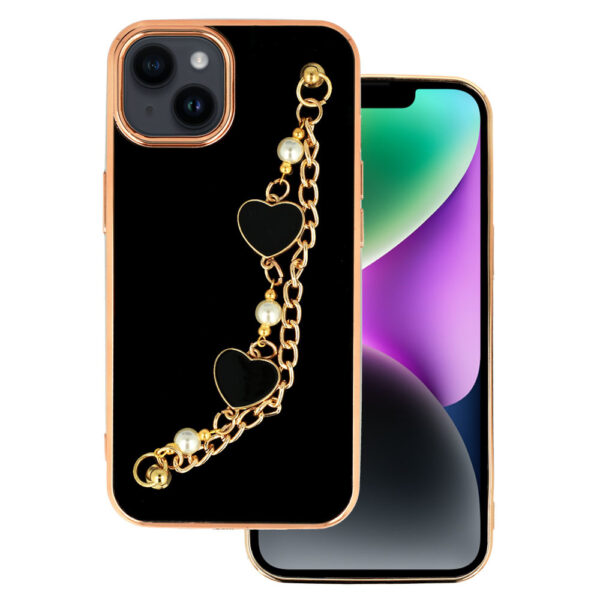 Trend Case do Iphone 14 Plus wzór 3 czarny