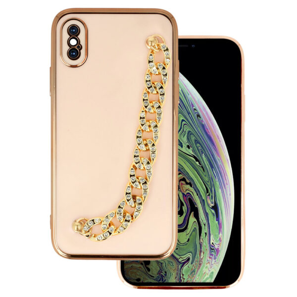 Trend Case do Iphone X/XS wzór 4 jasnoróżowy