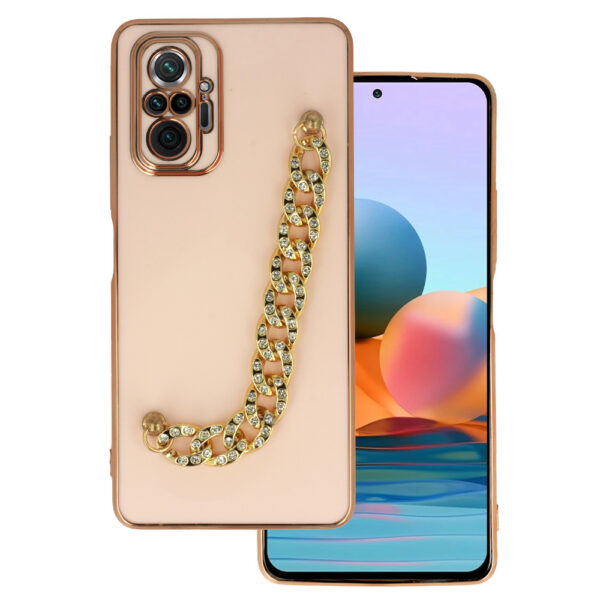 Trend Case do Xiaomi Redmi Note 10 Pro/Note 10 Pro Max wzór 4 jasnoróżowy