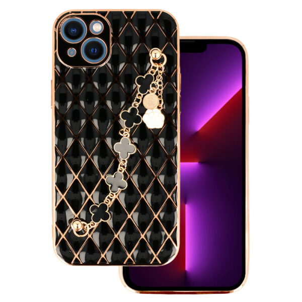 Trend Case do Iphone 14 Plus wzór 5 czarny