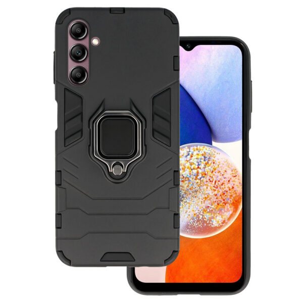 Ring Armor Case do Samsung Galaxy A14 4G/5G Czarny