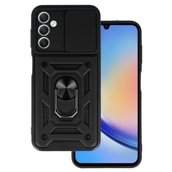 Slide Camera Armor Case do Samsung Galaxy A14 4G/5G Czarny