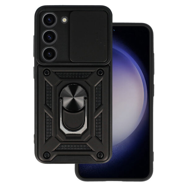 Slide Camera Armor Case do Samsung Galaxy S23 Czarny