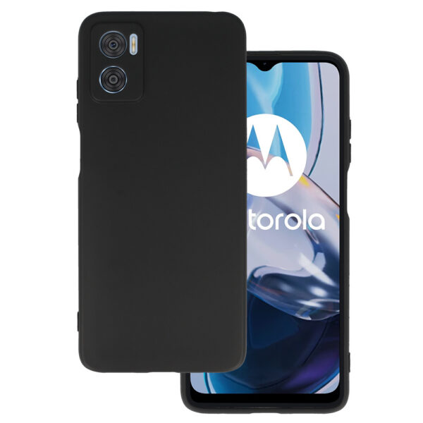 Back Case MATT do MOTOROLA E22/E22I Czarny