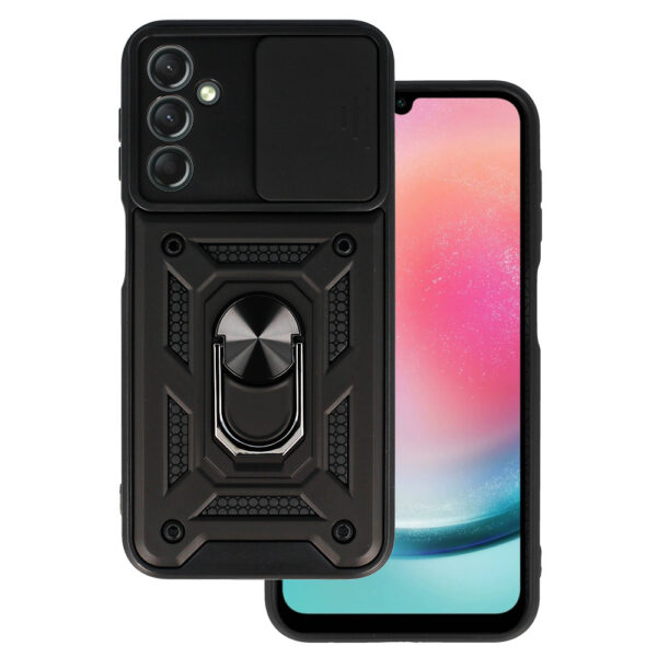 Slide Camera Armor Case do Samsung Galaxy A24 4G Czarny