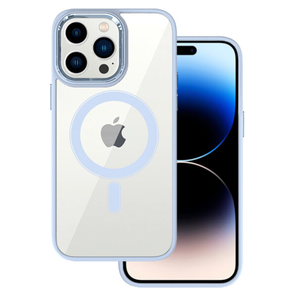 Tel Protect Magnetic Clear Case do Iphone 11 Jasnoniebieski