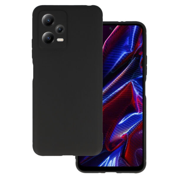 Back Case MATT do XIAOMI REDMI NOTE 12 5G/POCO X5 Czarny