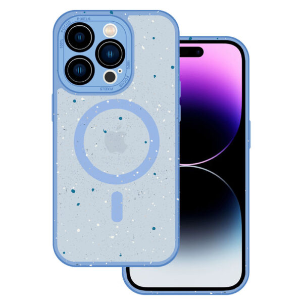 Tel Protect Magnetic Splash Frosted Case do Iphone 11 Jasnoniebieski