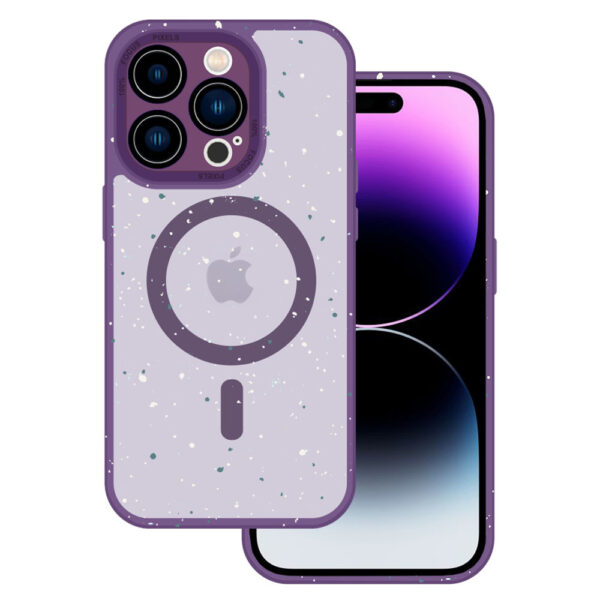 Tel Protect Magnetic Splash Frosted Case do Iphone 11 Pro Fioletowy