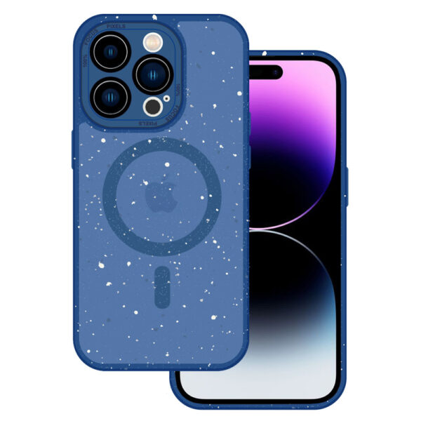 Tel Protect Magnetic Splash Frosted Case do Iphone 11 Pro Granatowy