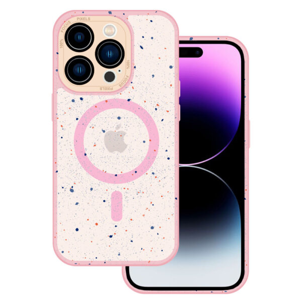 Tel Protect Magnetic Splash Frosted Case do Iphone 11 Pro Jasnoróżowy