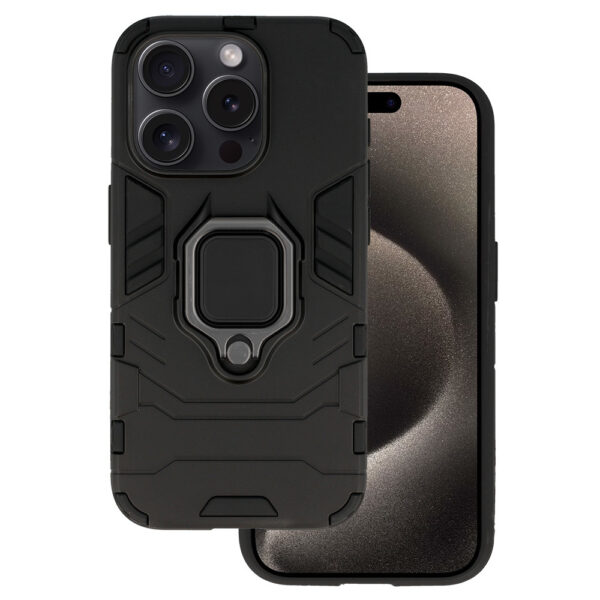 Ring Armor Case do Iphone 15 Pro Czarny