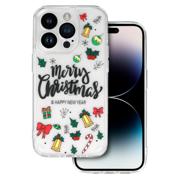 TEL PROTECT Christmas Case do Samsung A25 5G/A24 4G Wzór 3 Clear