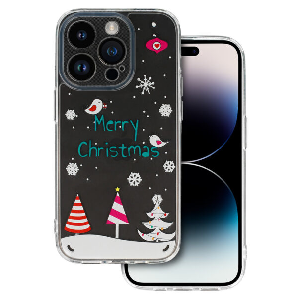 TEL PROTECT Christmas Case do Samsung A25 5G/A24 4G Wzór 4 Clear