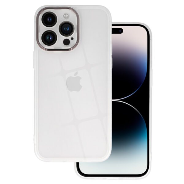 Protective Lens Case do Iphone 13 Pro biały clear