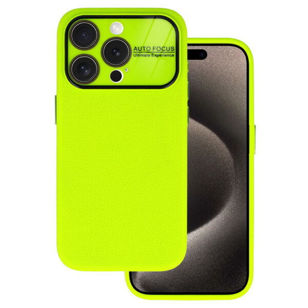 Tel Protect Lichi Soft Case do Iphone 15 Plus limonka