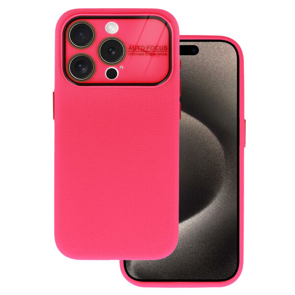 Tel Protect Lichi Soft Case do Iphone 15 Plus różowy