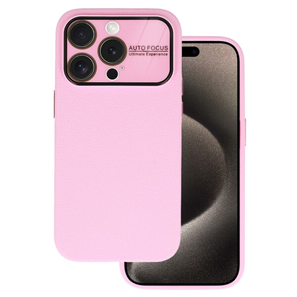 Tel Protect Lichi Soft Case do Iphone 13 Pro jasnoróżowy