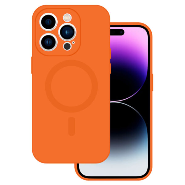 TEL PROTECT MagSilicone Case do Iphone 11 Pomarańczowy