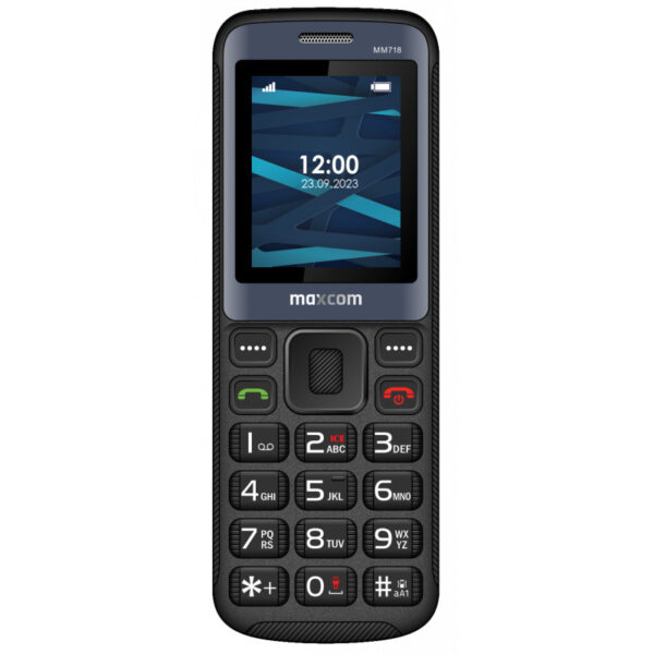 Telefon - MAXCOM MM 718 CZARNY