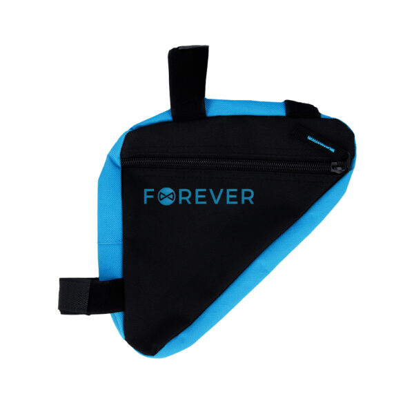 Torba rowerowa pod ramę FB-100 Forever Outdoor czarno-niebieska