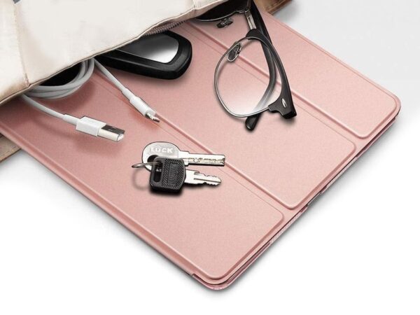 Etui Alogy Smart Case do Apple iPad Air 2 Różowe - obrazek 3