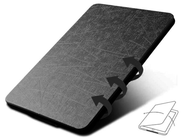 Etui Alogy Leather Smart Case do Kindle Paperwhite 4 niebieskie z połyskiem - obrazek 5