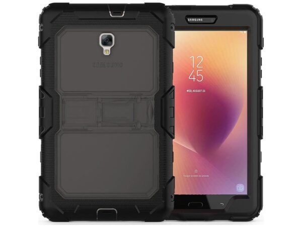 Etui Alogy Shock Proof do Samsung Galaxy Tab A 8.0 T380/ T385 czarne - obrazek 2