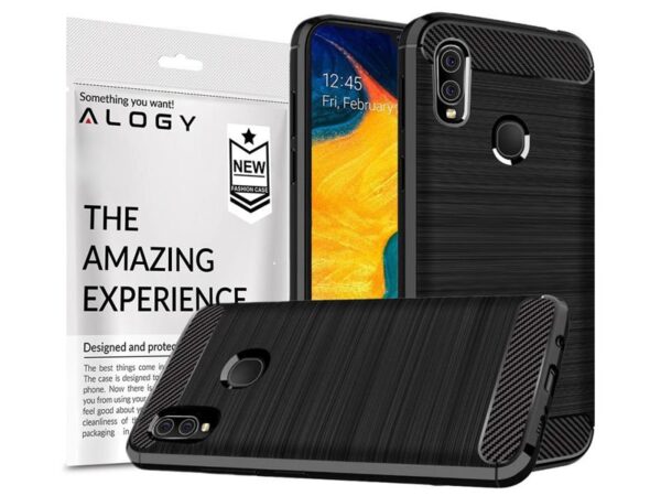 Etui Alogy Rugged Armor do Samsung Galaxy A30/A20/M10S czarne - obrazek 12