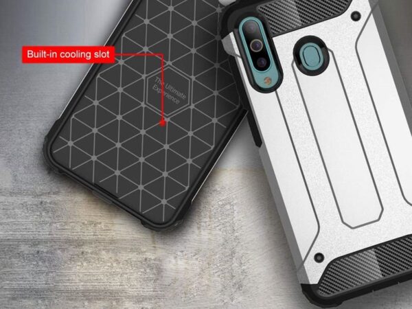 Etui Alogy Hard Armor do Samsung Galaxy A60/M40 czarne - obrazek 5