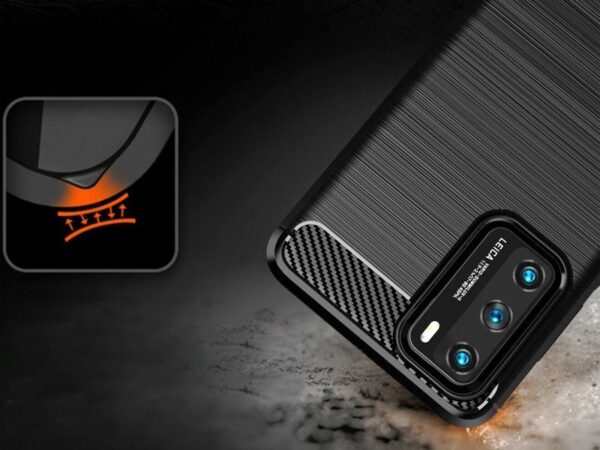 Etui Alogy Rugged Armor do Huawei P40 czarne - obrazek 2