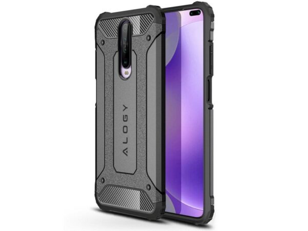 Etui Alogy Hard Armor do Xiaomi Redmi K30/ Poco X2 szare