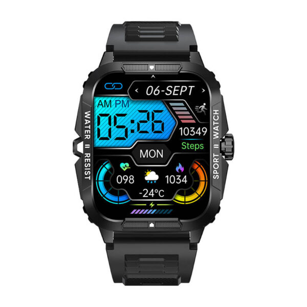 Smartwatch Colmi P76 (czarny) - obrazek 2