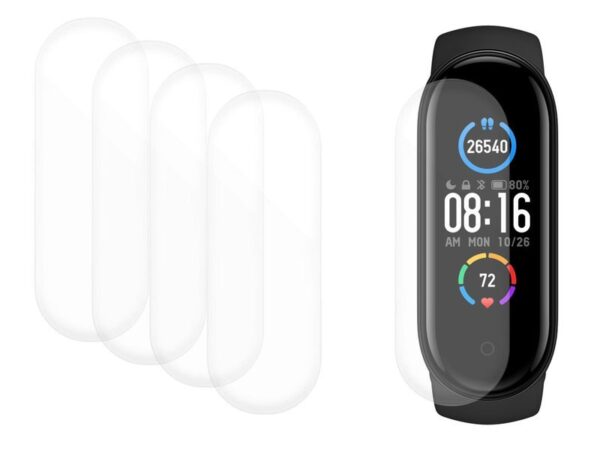 5x Folia hydrożelowa Alogy Hydrogel do Xiaomi Mi Band 5 - obrazek 2