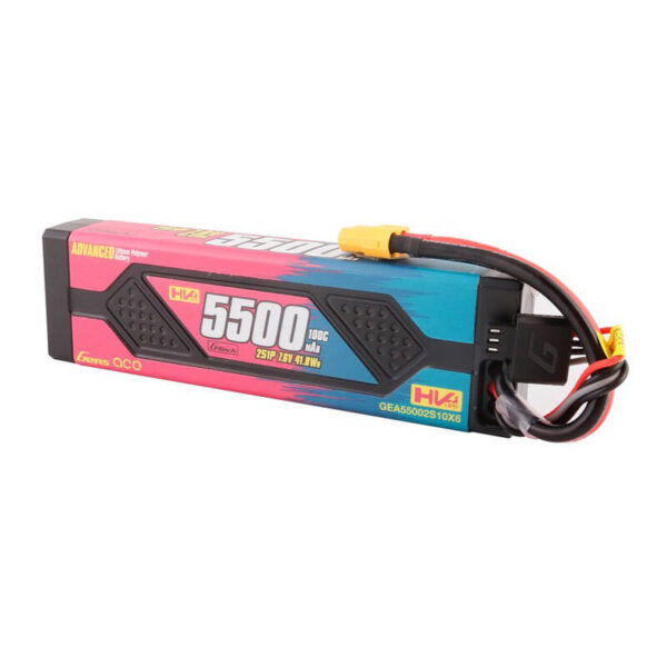 Akumulator Gens ace Advanced 5500mAh 7.6V 100C 2S1P HardCase Lipo z konektorem XT60 - obrazek 2