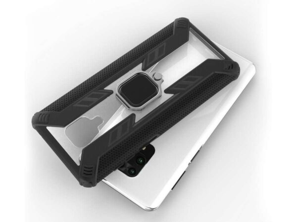 Pancerne etui Alogy Ring Carbon Holder do Xiaomi Redmi Note 9S/ Pro/ Max - obrazek 9