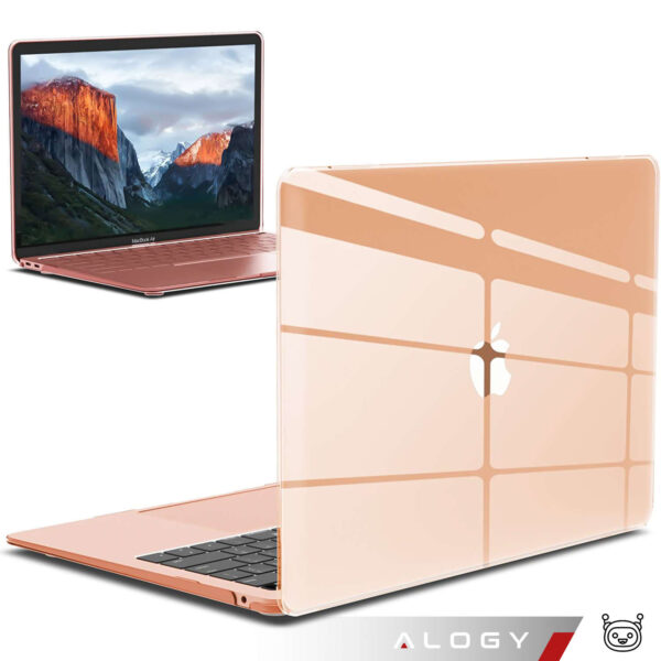 Etui Alogy Hard Case do Apple MacBook Air 13 2021 2020 M1 2019 2018 A2337 A2179 A1932 Przezroczyste - obrazek 14