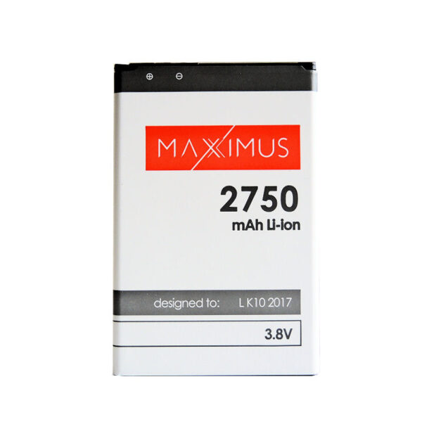 Bateria MAXXIMUS LG K10 2017 2750 mAh BL-46G1F