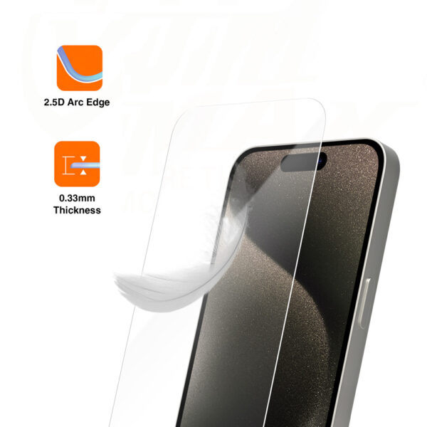 Vmax szkło hartowane 2,5D Normal Clear Glass do Samsung Galaxy A24 4G / A25 5G - obrazek 6