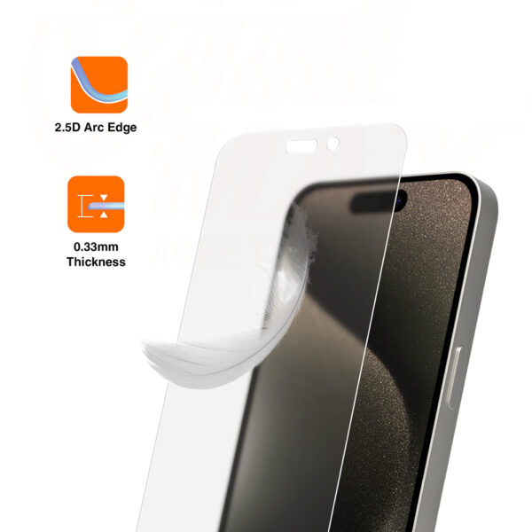 Vmax szkło hartowane 0.33mm clear glass do iPhone X / XS / 11 Pro matowe - obrazek 6