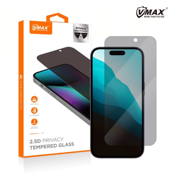 Vmax szkło hartowane 0.33mm 2,5D high clear privacy glass do Samsung Galaxy A13 4G / A13 5G - obrazek 2