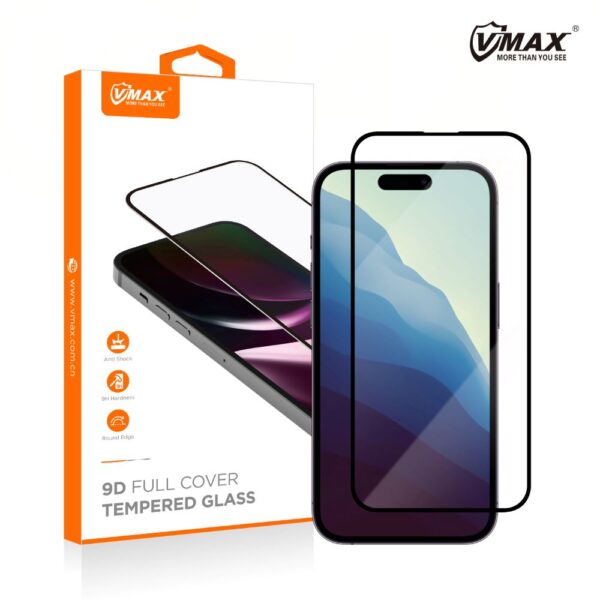 Vmax szkło hartowane 9D Glass do iPhone X / XS / 11 Pro - obrazek 9