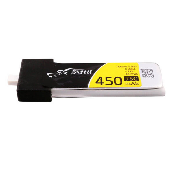 Baterie Lipo Gens Ace 450mAh 3.8V 75C 1S1P HV (5szt) - obrazek 3