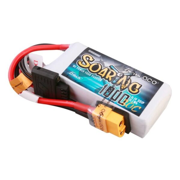 Akumulator Gens ace G-Tech Soaring 1000mAh 11.1V 30C 3S1P Lipo Battery - obrazek 3