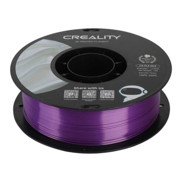 Filament CR-Silk PLA Creality (Fioletowy) - obrazek 3