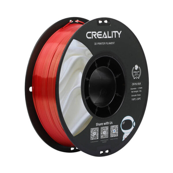 Filament CR-Silk PLA Creality (Złoto-czerwony) - obrazek 2